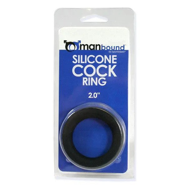 Manbound–SiliconeCockRing(2″)
