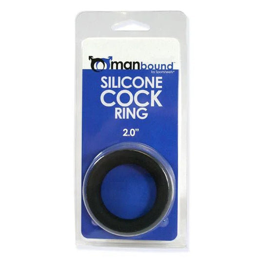 Manbound–SiliconeCockRing(2″)
