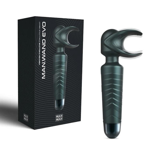 MANWAN–Man.WandEvoVibratingMaleWandMasturbator–(PineGrey)