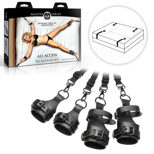 MasterSeries–AllAccessBedRestraintKit(Black)