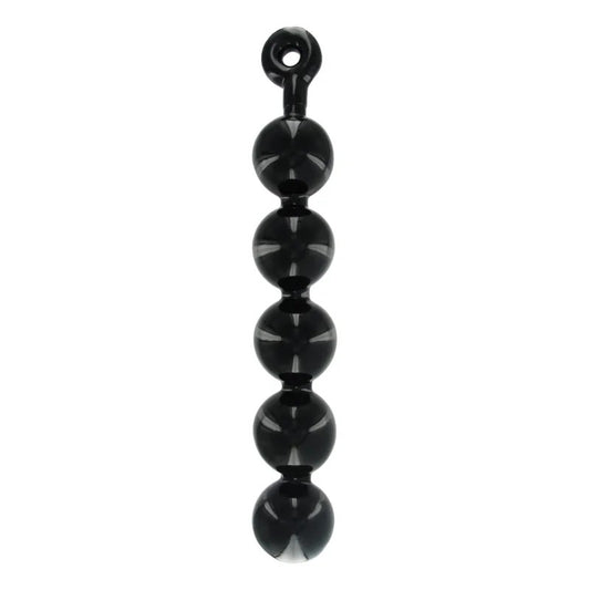 MasterSeries–BlackBaller15″AnalBeads(Black)