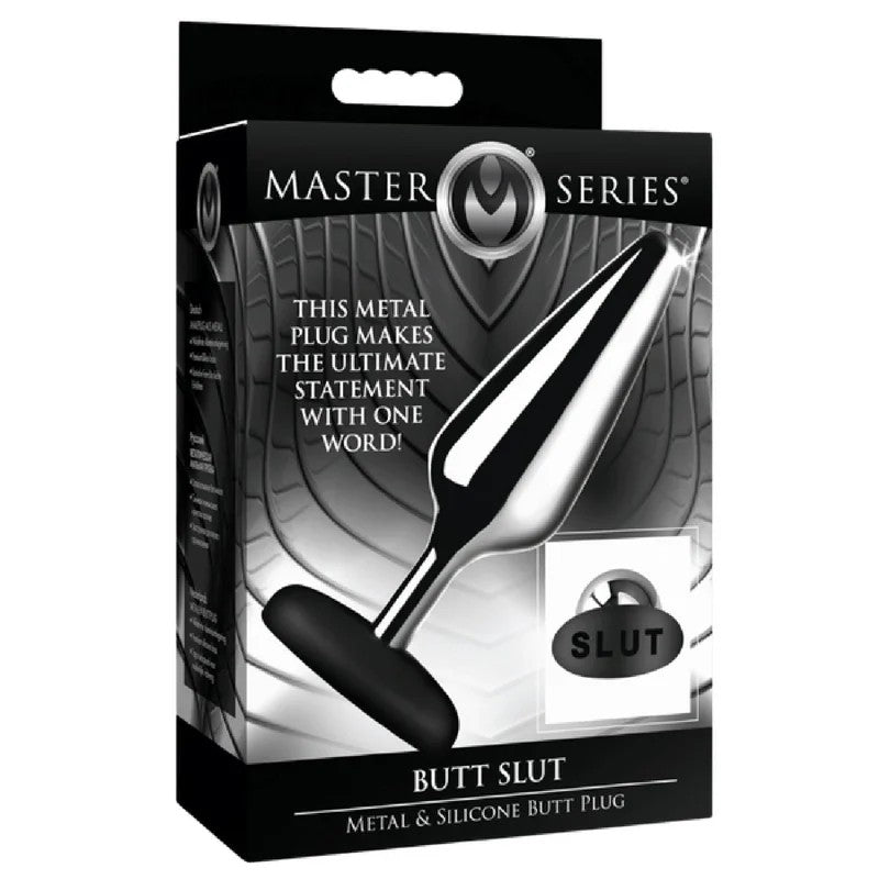 MasterSeries–ButtSlutMetal&SiliconeButtPlug|ButtPlug