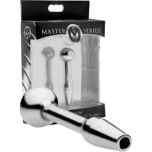 MasterSeries–ChasmStainlessSteelCum-ThruUrethralInsert|UrethralToy