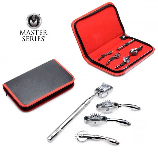 MasterSeries–DeluxeWartenbergWheelSetWithTravelCase(Chrome)
