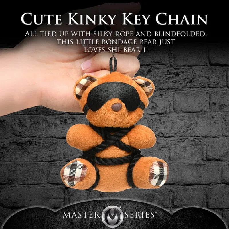 MasterSeries–RopeTeddyBearKeychain|NoveltyKeychain