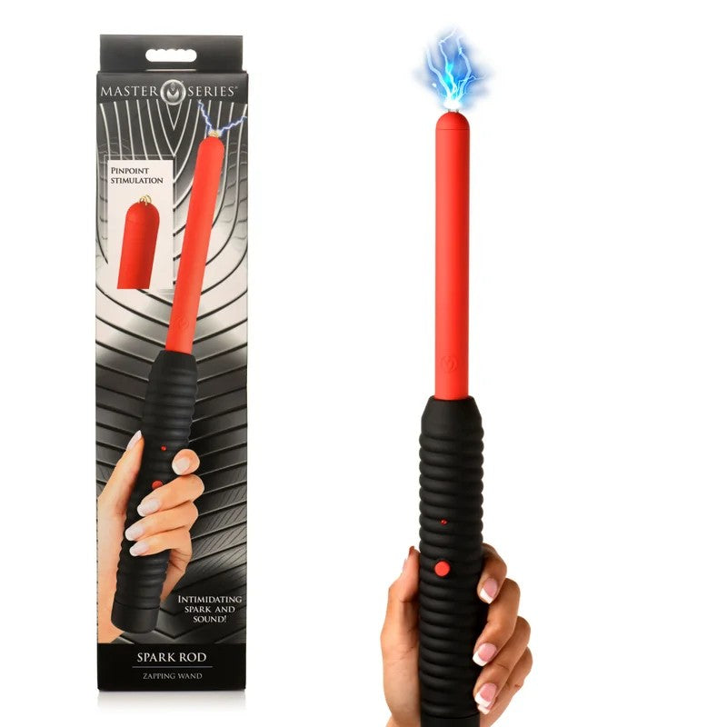MasterSeries–“SparkRod”ElectroZappingWand(Black/Red)