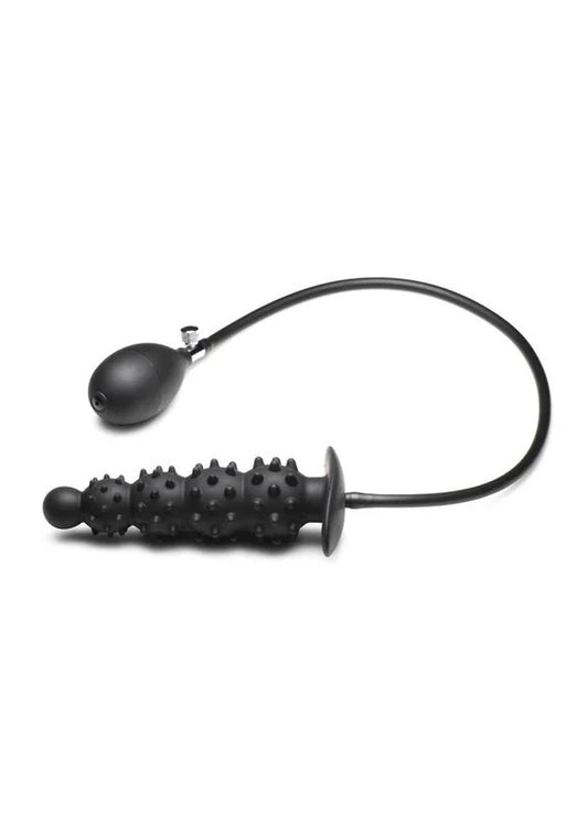 MasterSeriesAssPufferNubbedInflatableSiliconeAnalPlug