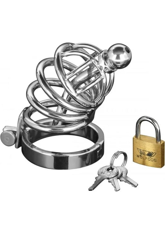 MasterSeriesAsylum4RingLockingChastityCage