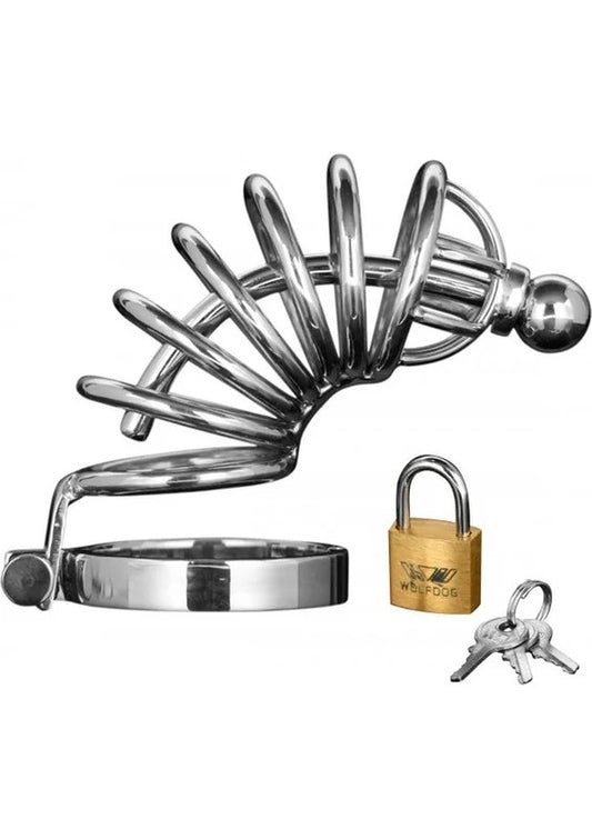 MasterSeriesAsylum6RingLockingChastityCage