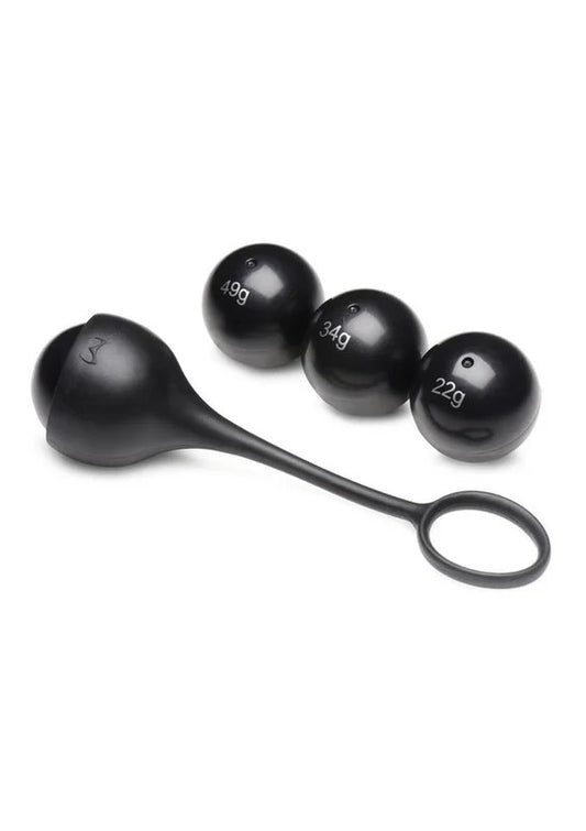 MasterSeriesCockDanglerSiliconePenisStrapwithWeights