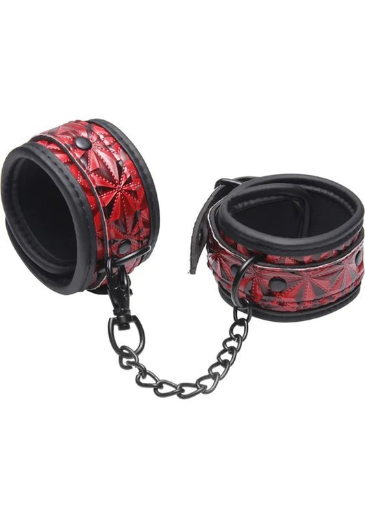 MasterSeriesCuffedEmbossedAnkleCuffs