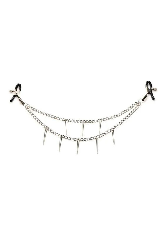MasterSeriesDaggersDoubleChainNippleClamps