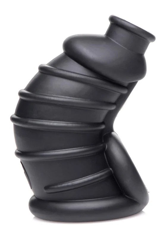 MasterSeriesDarkChamberSiliconeChastityCage