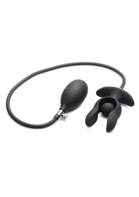 MasterSeriesDarkPearlInflatableRechargeableVibratingButtPlug