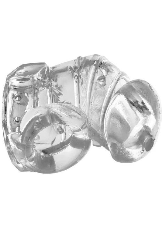 MasterSeriesDetained2.0RestrictiveChastityCagewithNubs