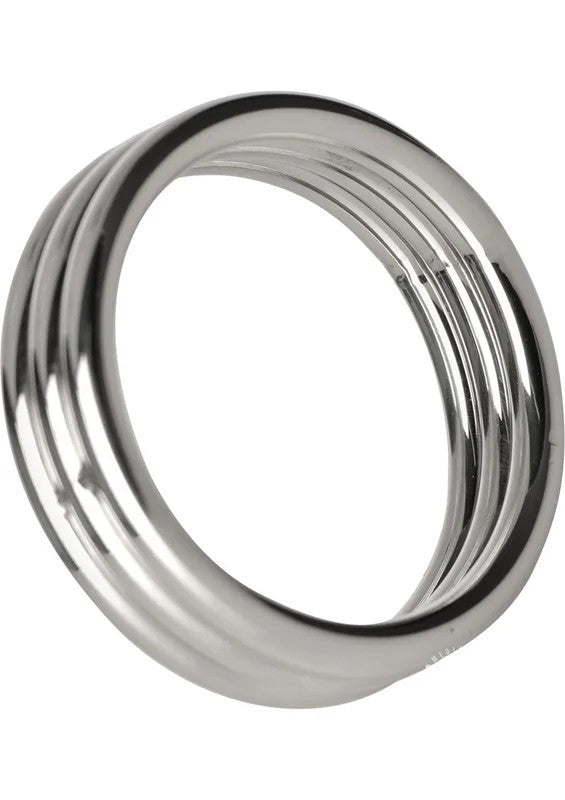 MasterSeriesEchoStainlessSteelTripleCockring