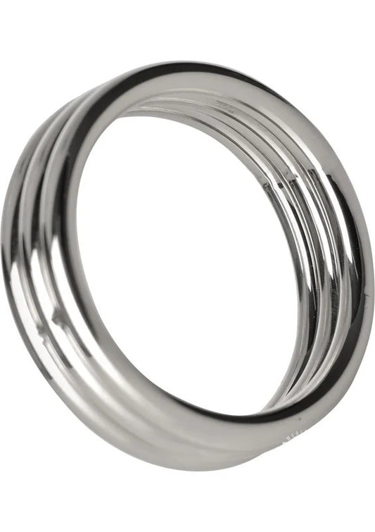 MasterSeriesEchoStainlessSteelTripleCockring