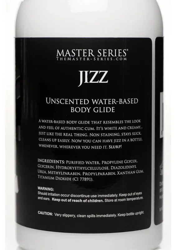 MasterSeriesJizzUnscentedWaterBasedLube