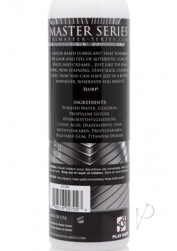 MasterSeriesJizzUnscentedWaterBasedLubricant