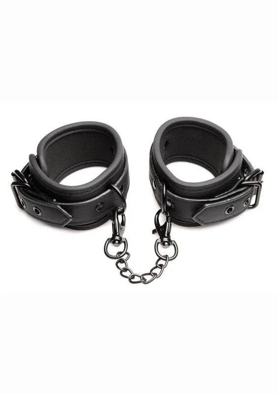 MasterSeriesKinkyComfortWristandAnkleCuffSet–Leather