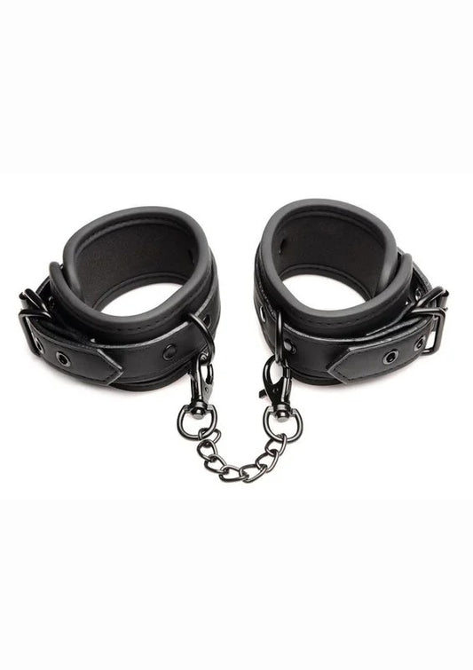 MasterSeriesKinkyComfortWristandAnkleCuffSet–Leather