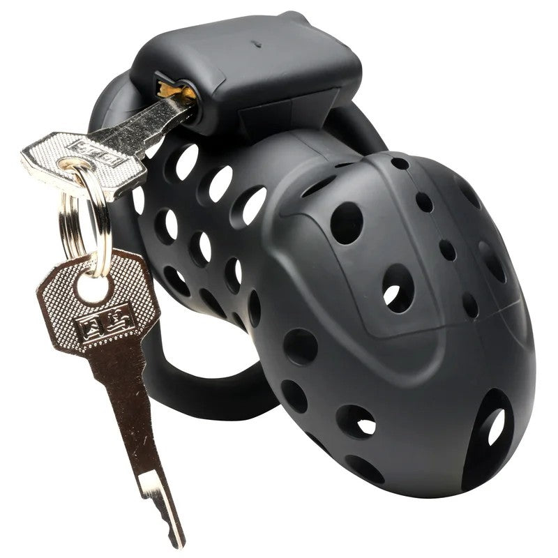 MasterSeriesLockDownPlasticChastityCage