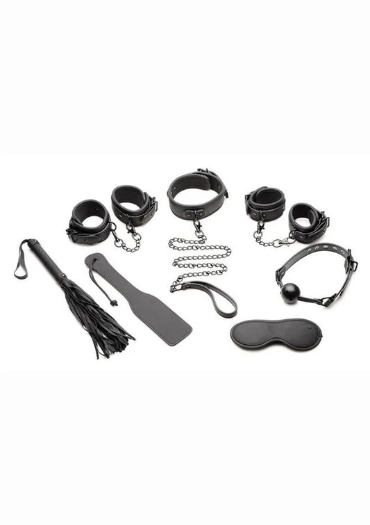 MasterSeriesMasterOfKinkPuLeatherDeluxeBondage