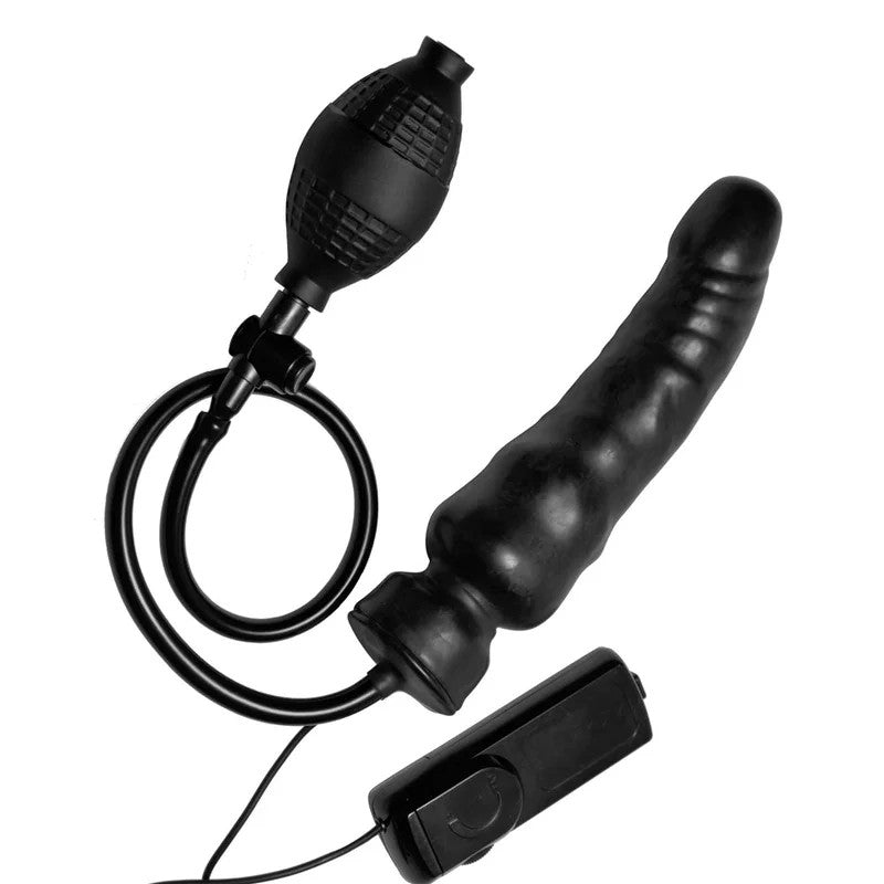 MasterSeriesRavageVibratingInflatableDildo