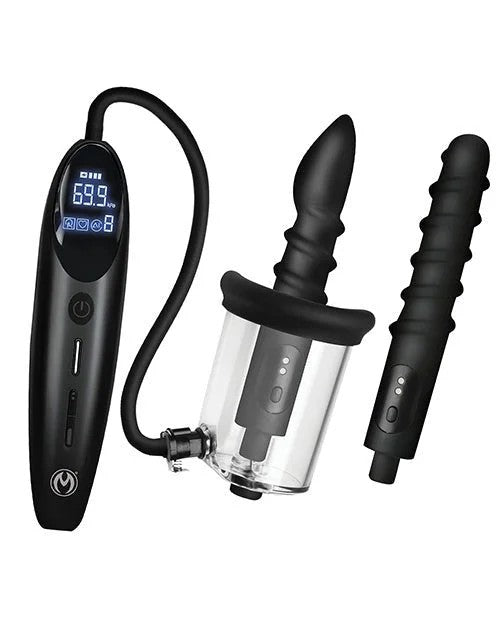 MasterSeriesRosebudDrillerDeluxeSetVibratingSiliconeRosebudPump