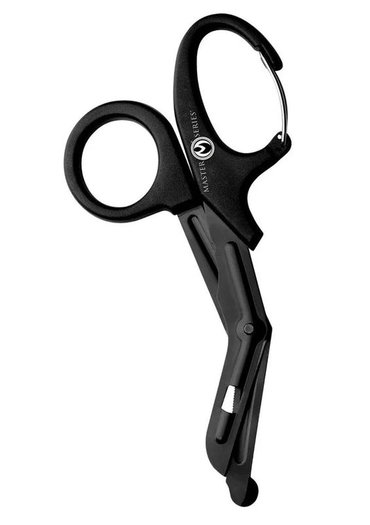 MasterSeriesSnipHeavyDutyBondageStainlessSteelScissorswithClip
