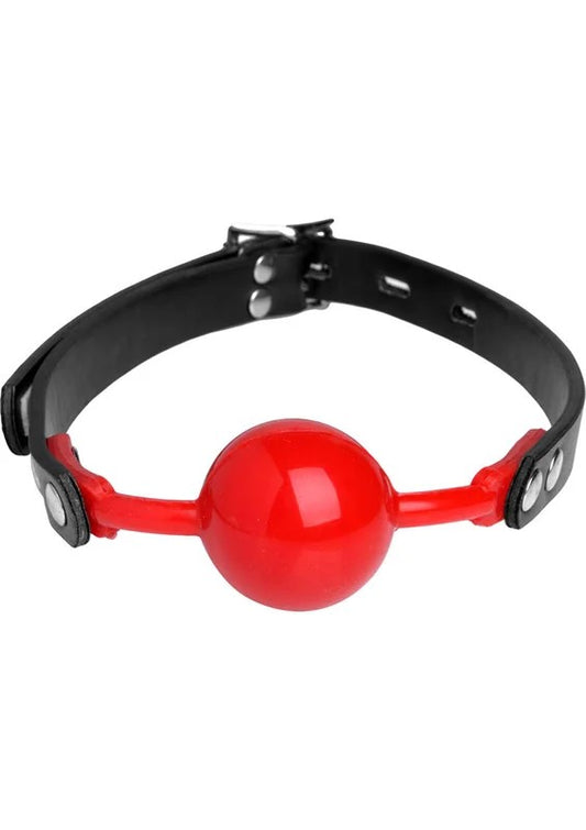 MasterSeriesTheHushGagSiliconeComfortBallGag