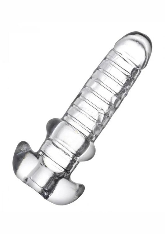 MasterSeriesTightHoleRibbedPenisSheath