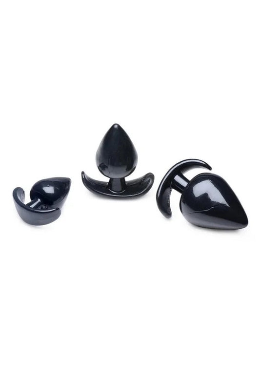 MasterSeriesTripleSpades3PieceAnalPlug