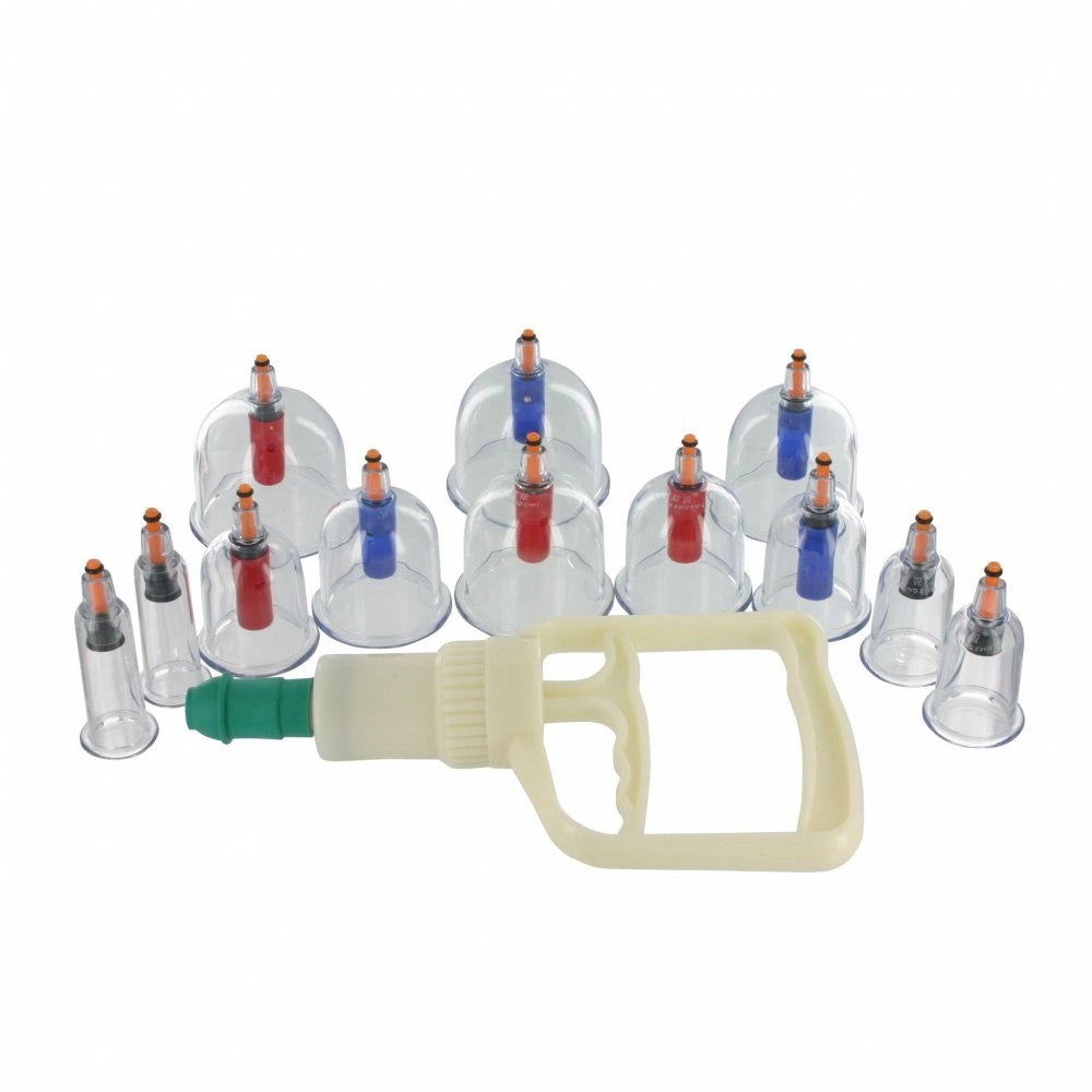 MasterSeriesTwelvePieceCuppingSetwithAcupuncturePointsforBDSMSuctionPlay