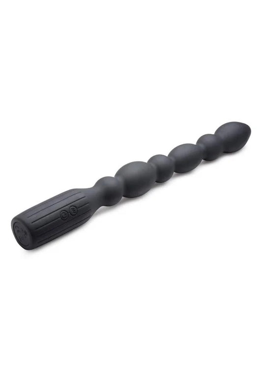 MasterSeriesViperBeadsSiliconeRechargeableAnalBeadedProbe