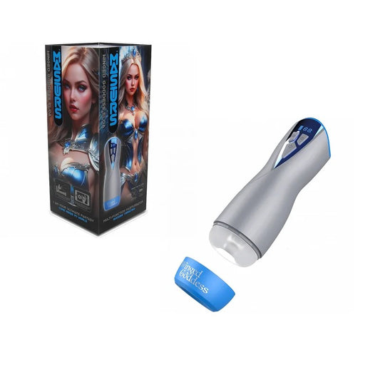 MASTURSEloa“WingedGoddess”SuckingVibratingAutoStroker(Grey/Blue/White)