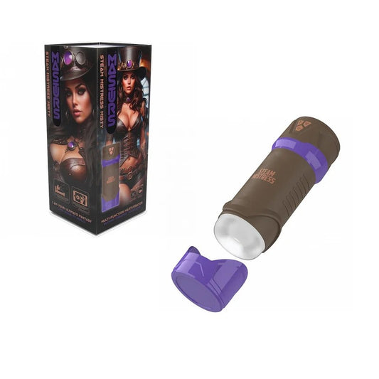 MASTURSMisty“SteamMistress”SuckingVibratingSqueezingAutoStroker(Brown/Purple/White)
