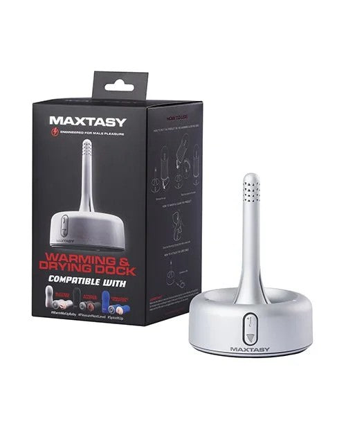 MaxtasyWarming&DryingDock–Compatiblew/SuctionMaster,StrokeMaster&VibrationMaster