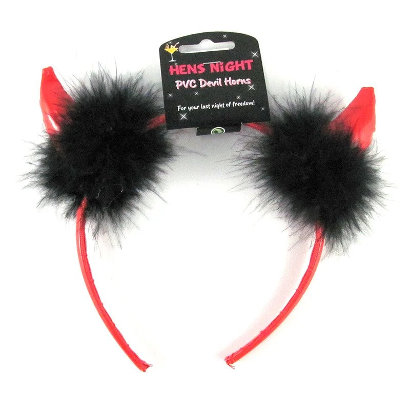 MDI–DevilHornsonHeadband(Red)