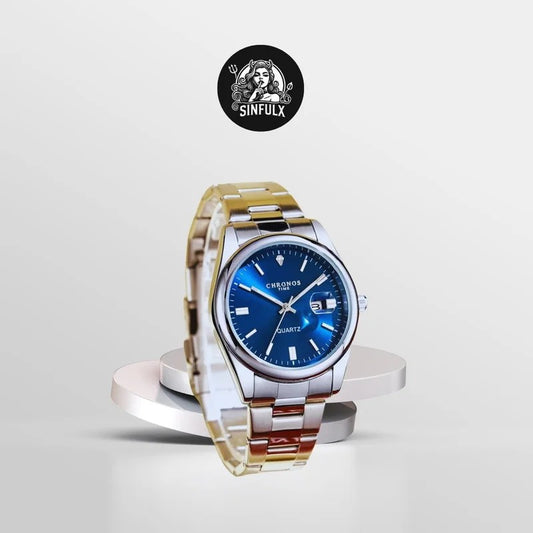Men’sLuxuryQuartzStainlessSteelWatch