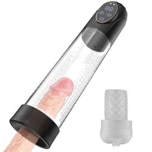 Mergano–FullWaterproof6ModesErectionEnlargementandMasturbation3and1PenisPump