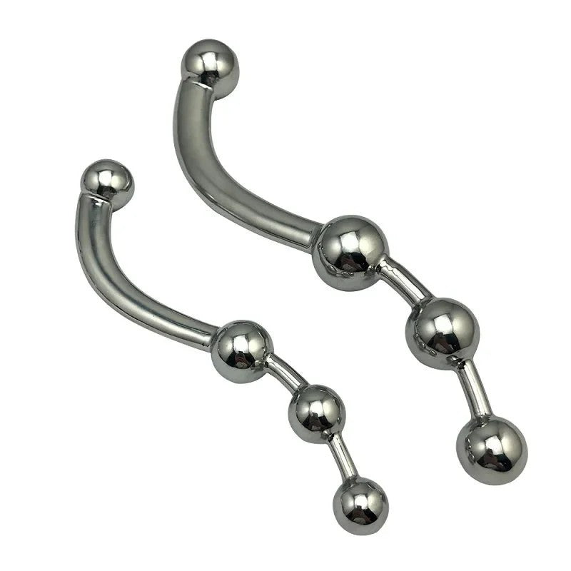 MetalAnalDildoButtPlug–AnalBeadsLargeDildoFemaleMaleSexToys
