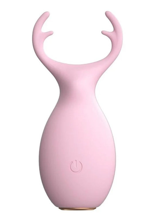 MEYOUUSWildPleasureAntlersVibratingRechargeableSiliconeStimulator