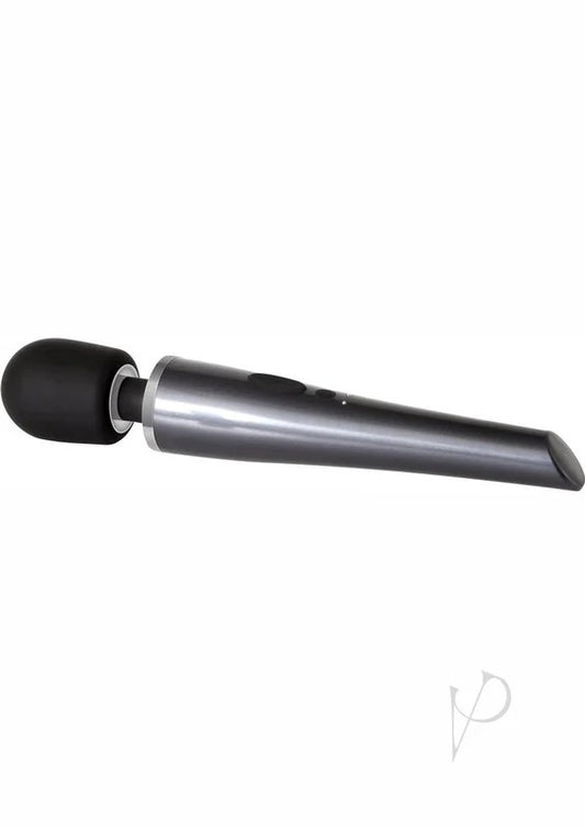 MightyMetallicWandRechargeableSiliconeBodyMassager