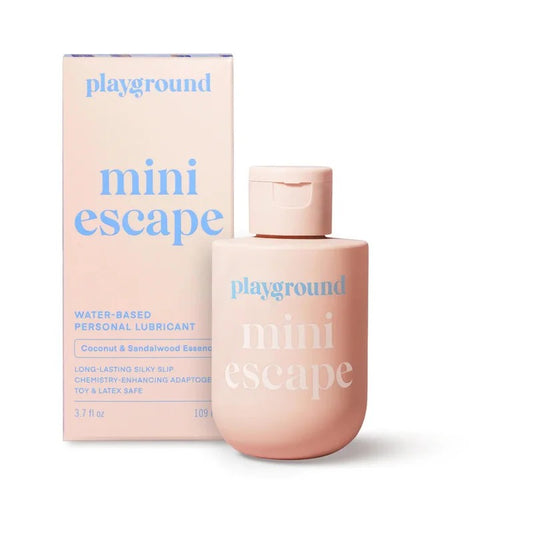 MiniEscapeWater-BasedAdaptogenLubricant–CoconutandSandalwoodEssence–3.7fl.oz.