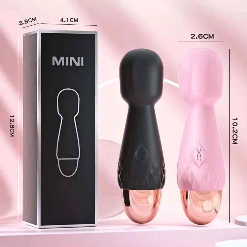 MiniVoltMiniDualSidedWandVibrator10Modes