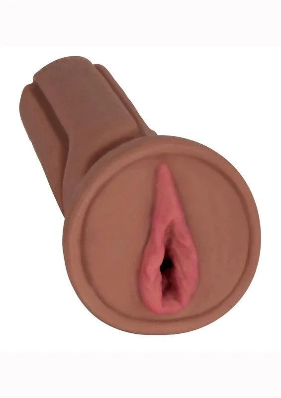 MistressCeceVibratingBioskinDualDensityStroker–Pussy
