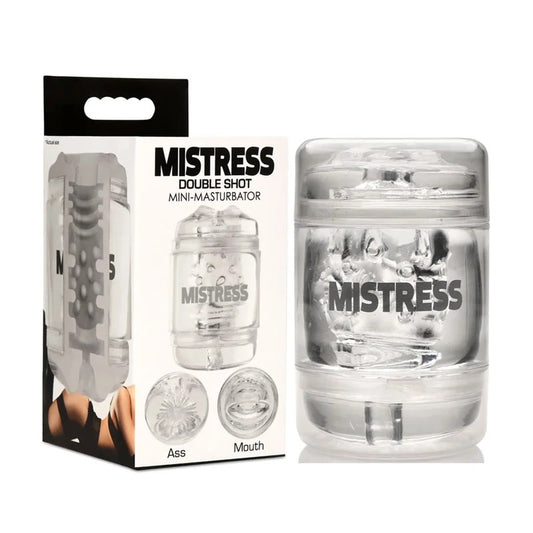 MistressDoubleShotAss&MouthStrokerMaleMasturbator
