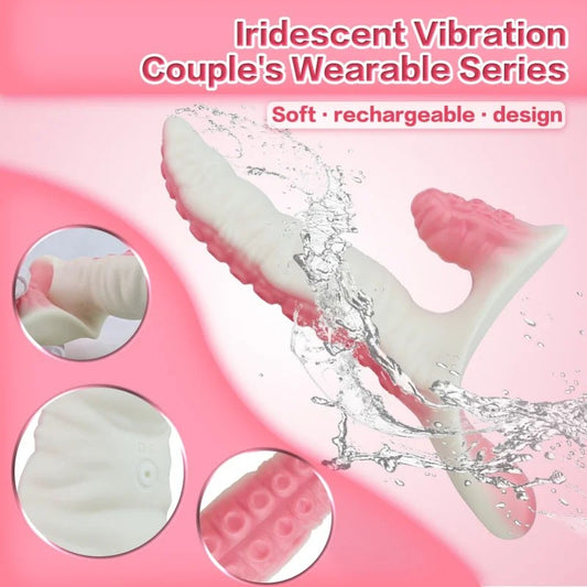MonsterStrap-onVibratorTentacleDildo–LesbianSexSiliconeOrgasmicMassageToy