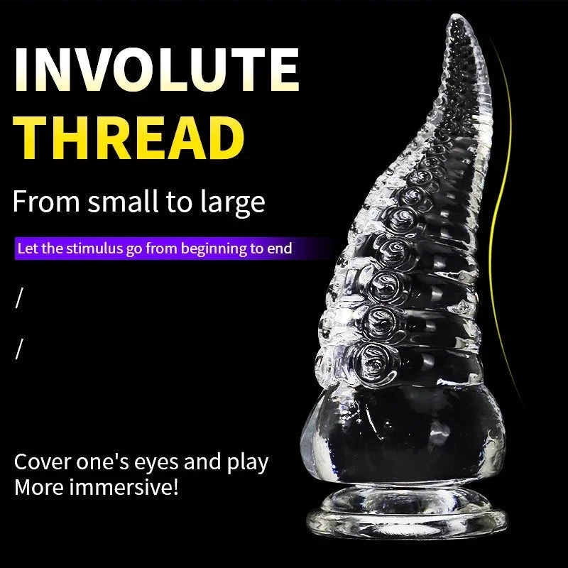 MonsterTentacleDildosButtPlug–JellyFantasyAnalDildoWomenSexToys